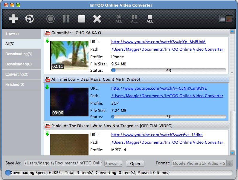 Online Video Converter per Mac
